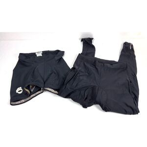Womens Bike Padded Cycling Pearl Izumi Shorts and Canari Pants Black Size Medium